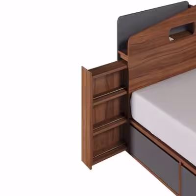 تخت خواب یک نفره مدل d1373 سایز 120×200 سانتی متر 