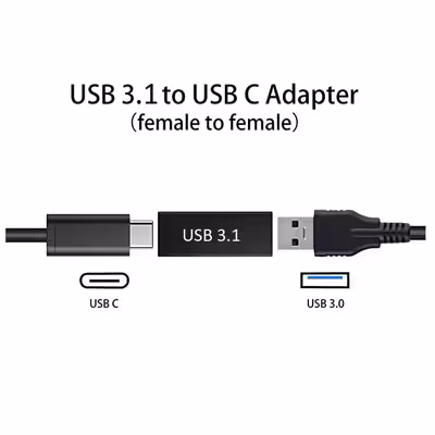 مبدل USB به USB C مدل Female