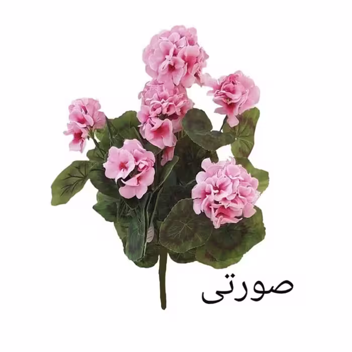 دسته گل مصنوعی مدل شمعدانی کد 8002
