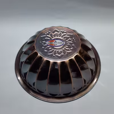 لگن مدل استیل طرح مسی کد 32