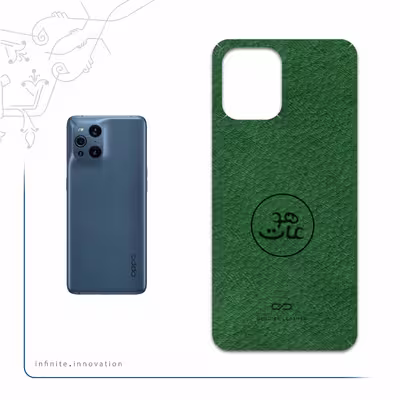 برچسب پوششی ماهوت مدل GL-MAH مناسب برای گوشی موبایل اپو Find X3 Pro