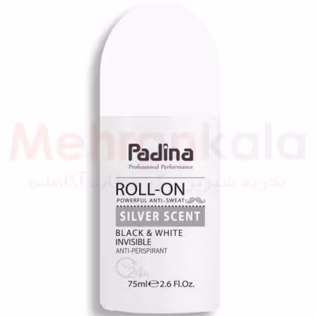رول ضد تعریق مردانه پادینا مدل Silver Scent حجم 75 میلی لیتر