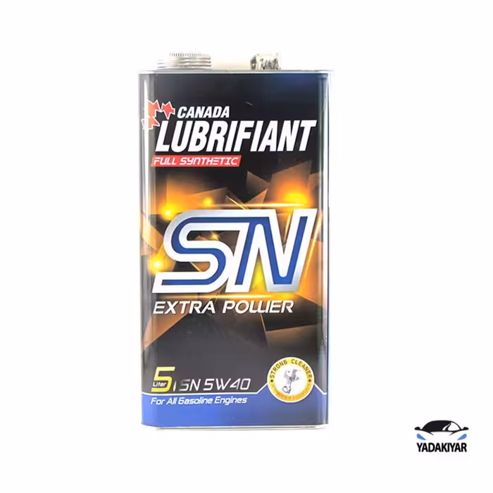 روغن موتور لوبریفنت کانادا مدل SN حجم 5 لیتر (5W-40)