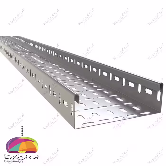 سینی کابل فلزی گالوانیزه عرض 25 سانت