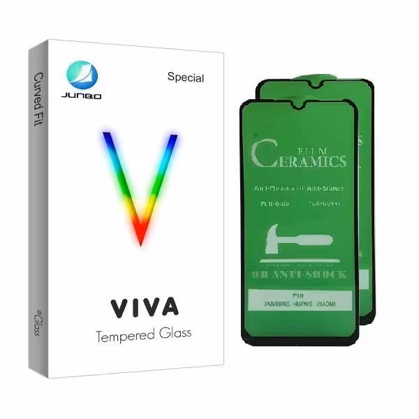 محافظ صفحه نمایش جانبو مدل CR مناسب برای گوشی موبایل سامسونگ Galaxy A70s بسته 2عددی