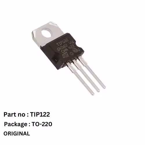ترانزیستور TIP122 دارلینگتون پکیج TO-220 اورجینال