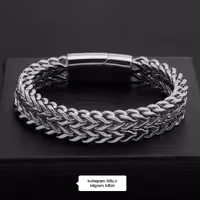 دستبند 4 وجهی استیل وارداتی