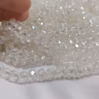 کریستال شیشه ای سایز 6  کریستال هفت رنگ بندی موجود در خرازی نفیس 