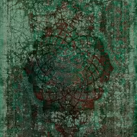 فرش تمام ابریشم  طرح سبیز کد HAM.145.03