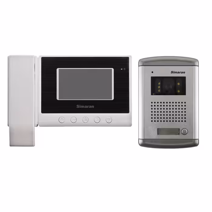 آیفون تصویری سیماران مدل HS43VF1 مجموعه دو عددی