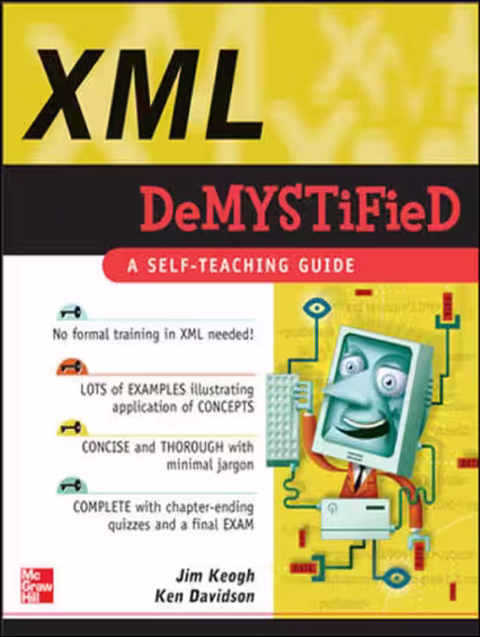 خرید و دانلود نسخه کامل کتاب XML Demystified