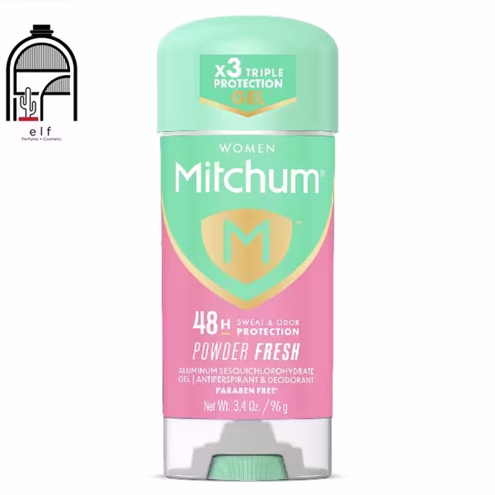 مام ژله‌ای دئودورانت زنانه میچام 48 ساعته پودر فرش اورجینال – Mitchum Women 48H Gel Cream Powder Fresh 96g