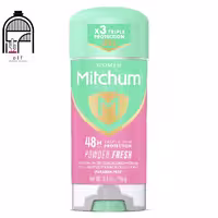 مام ژله‌ای دئودورانت زنانه میچام 48 ساعته پودر فرش اورجینال – Mitchum Women 48H Gel Cream Powder Fresh 96g