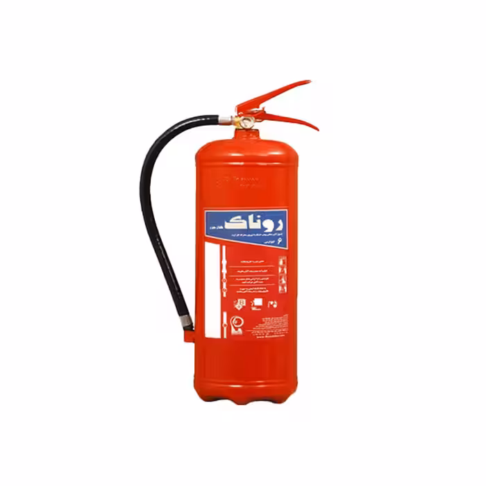 کپسول آتش نشانی پودر و گاز 6 کیلوگرم BC روناک
