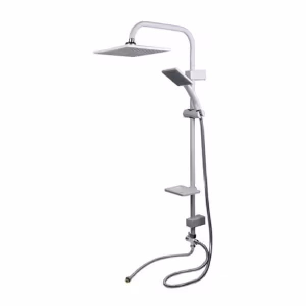 علم دوش شودر مدل آلما سفید کروم