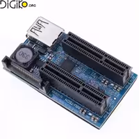 کارت تبدیل PCI-E X1 به 2 پورت MINI TECH PCI-E X4