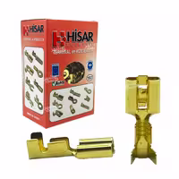 سر سیم فشاری مادگی پشت چراغ، کد 10109، برند هیسار (HISAR)
