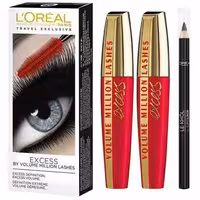 ست ریمل و مداد چشم اورئال ( LOREAL-Volume Million Lashes Excess )