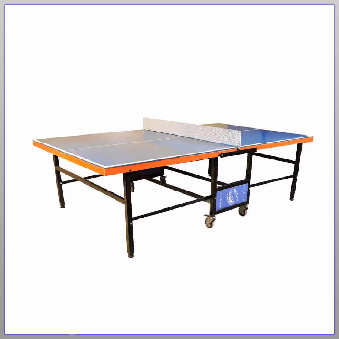 میز پینگ پنگ پارکی شیشه ای 8 میل