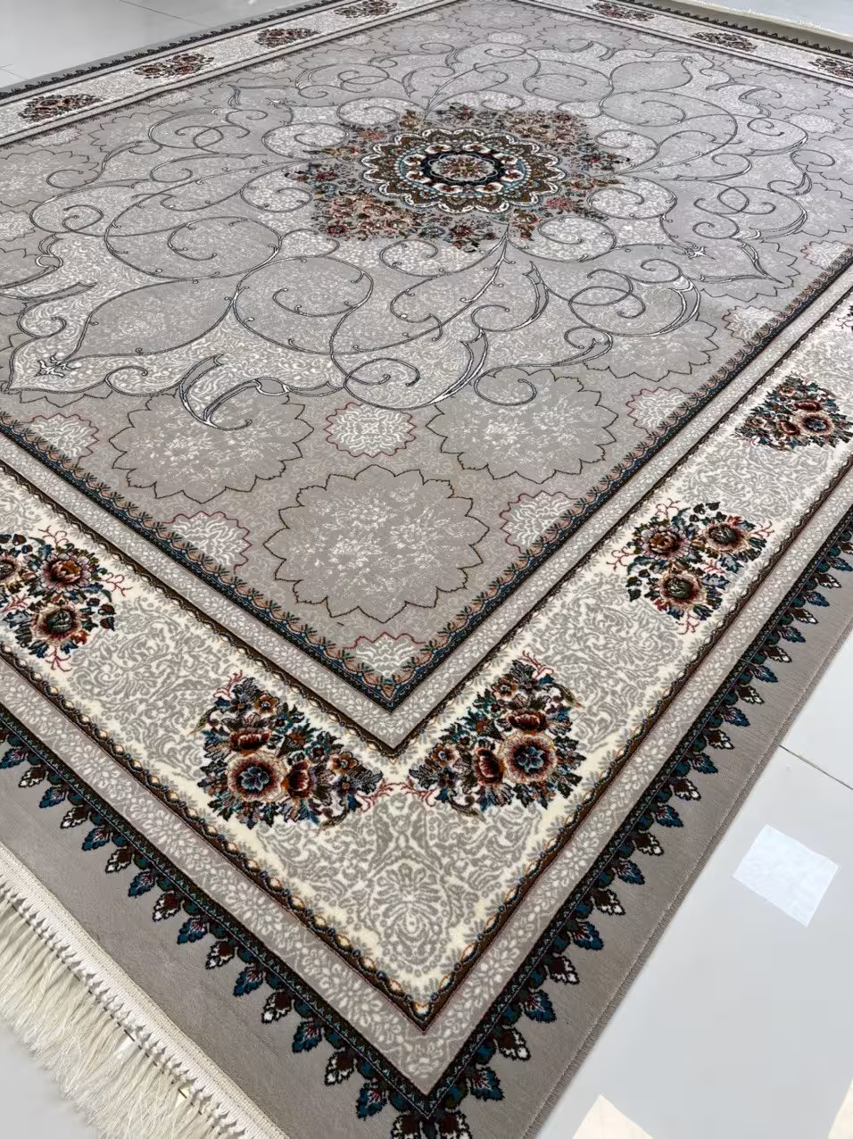 فرش ماشینی کاشان700شانه تراکم 2550صددرصد اکرولیکA