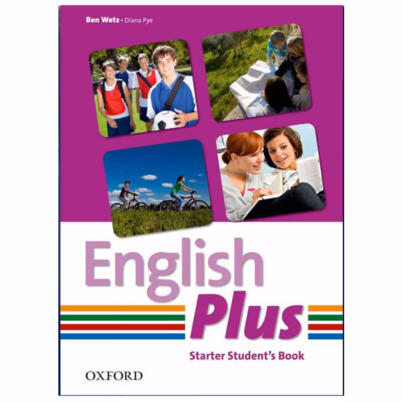 کتاب English plus starter اثر جمعی از نویسندگان انتشارات OXFORD