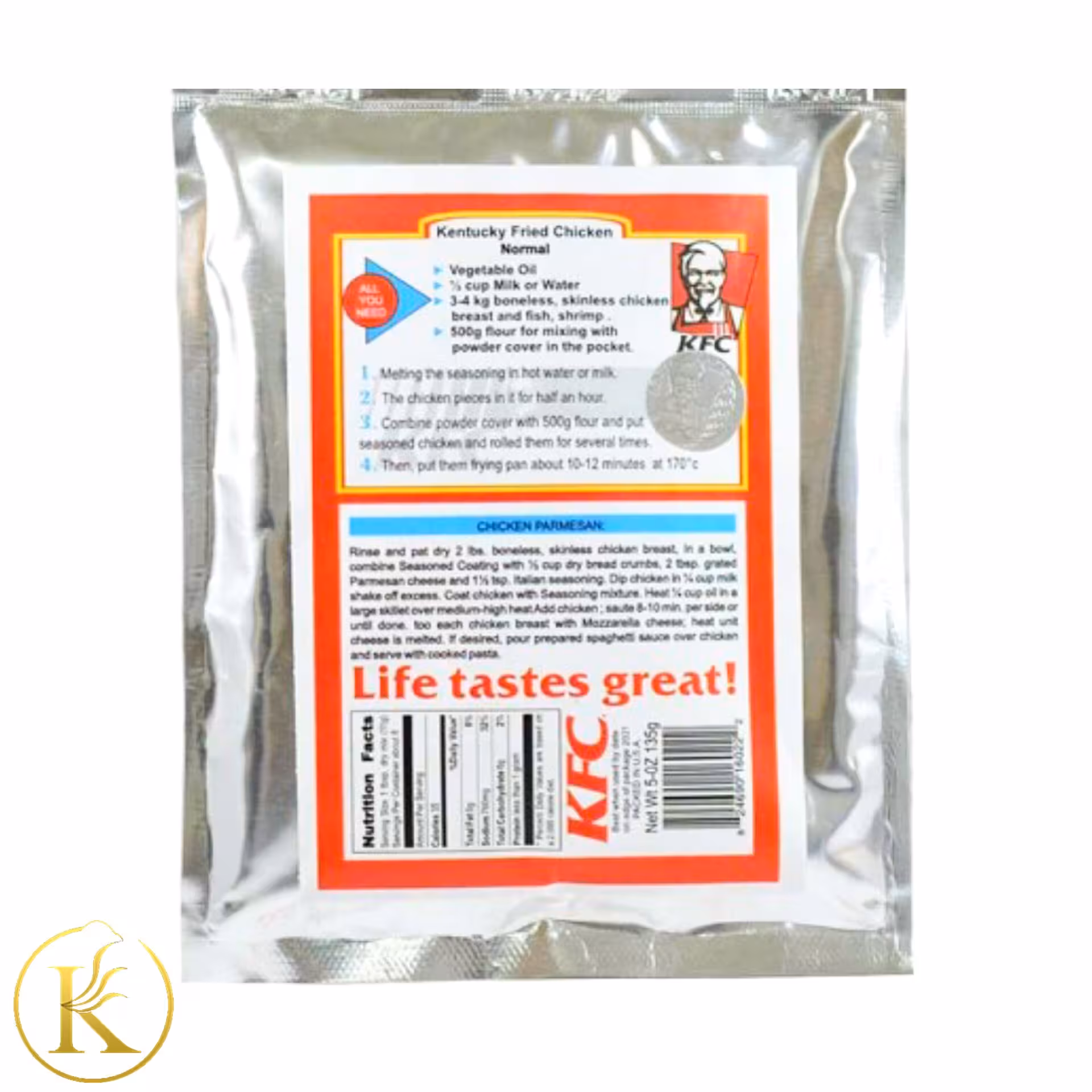 پودر سوخاری نرمال کی اف سی kfc