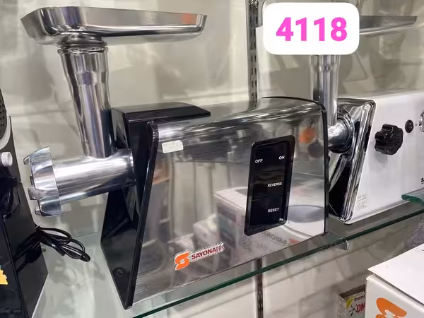 چرخ گوشت برقی سایونا مدل 4118 اصل | خرید چرخ گوشت Sayona با قیمت عالی