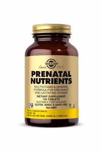 قرص مولتی ویتامین Prenatal Nutrients سولگار - بسته 120 عددی