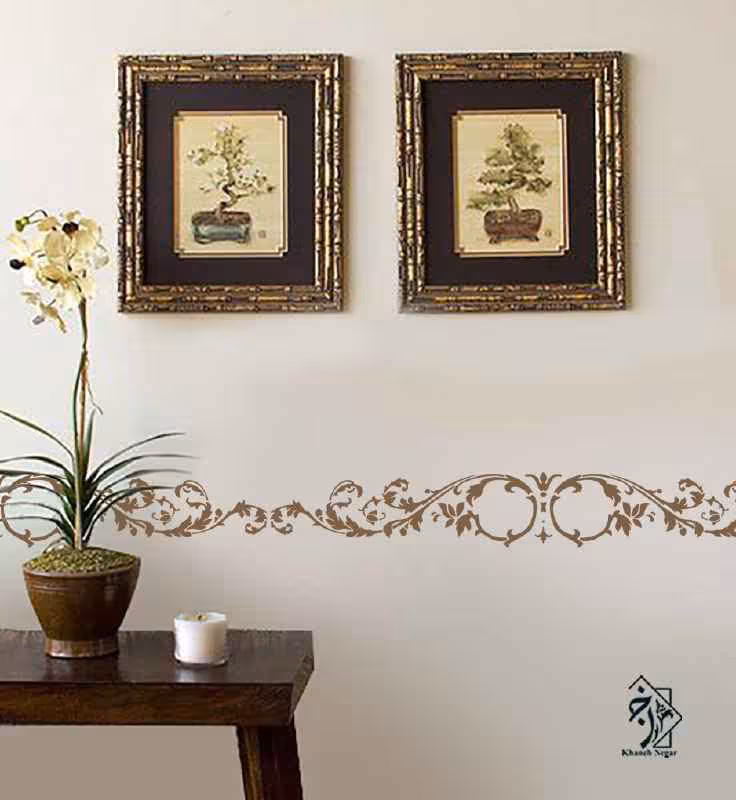 شابلون حاشیه (15*77) (1208)