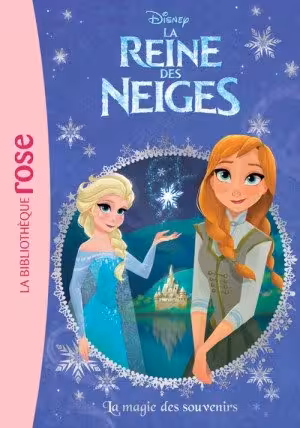 کتاب داستان فرانسوی منجمد La Reine des Neiges, Disney monde enchanté