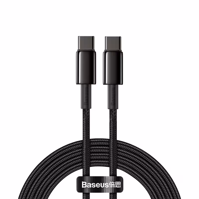 کابل تبدیل USB-C باسئوس مدل Tungsten طول 1 متر