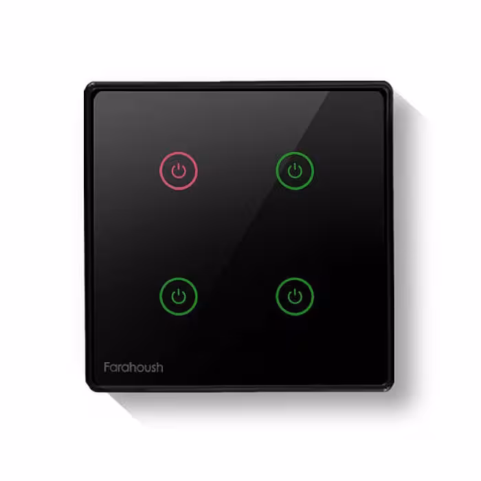 کلید چهار پل لمسی wifi فراهوش