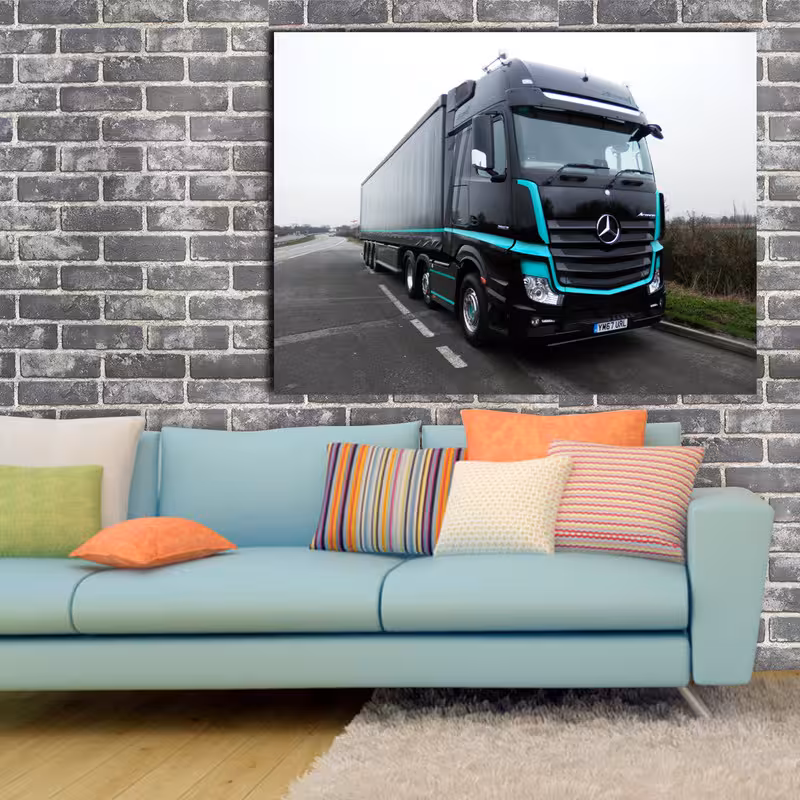 تابلو شاسی مدل کامیون کد 31 | دنیای قاب