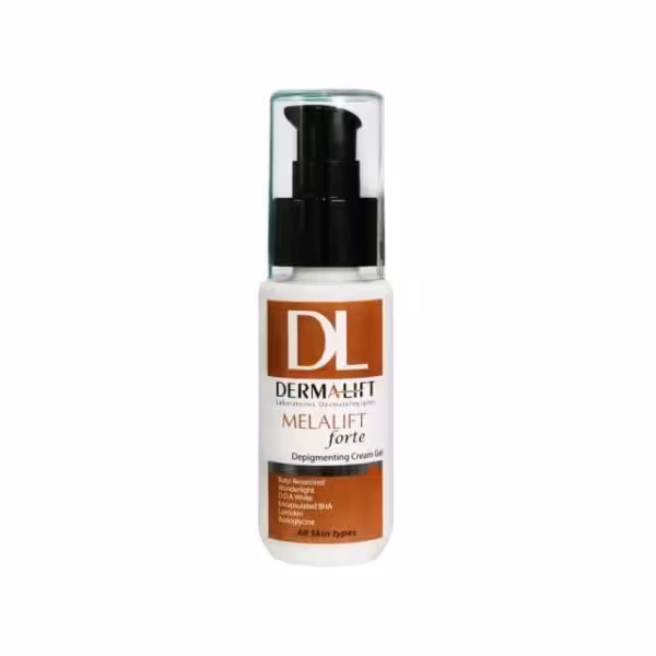 کرم ژل روشن کننده پوست درمالیفت مدل Melalift Forte حجم 50 میلی لیتر