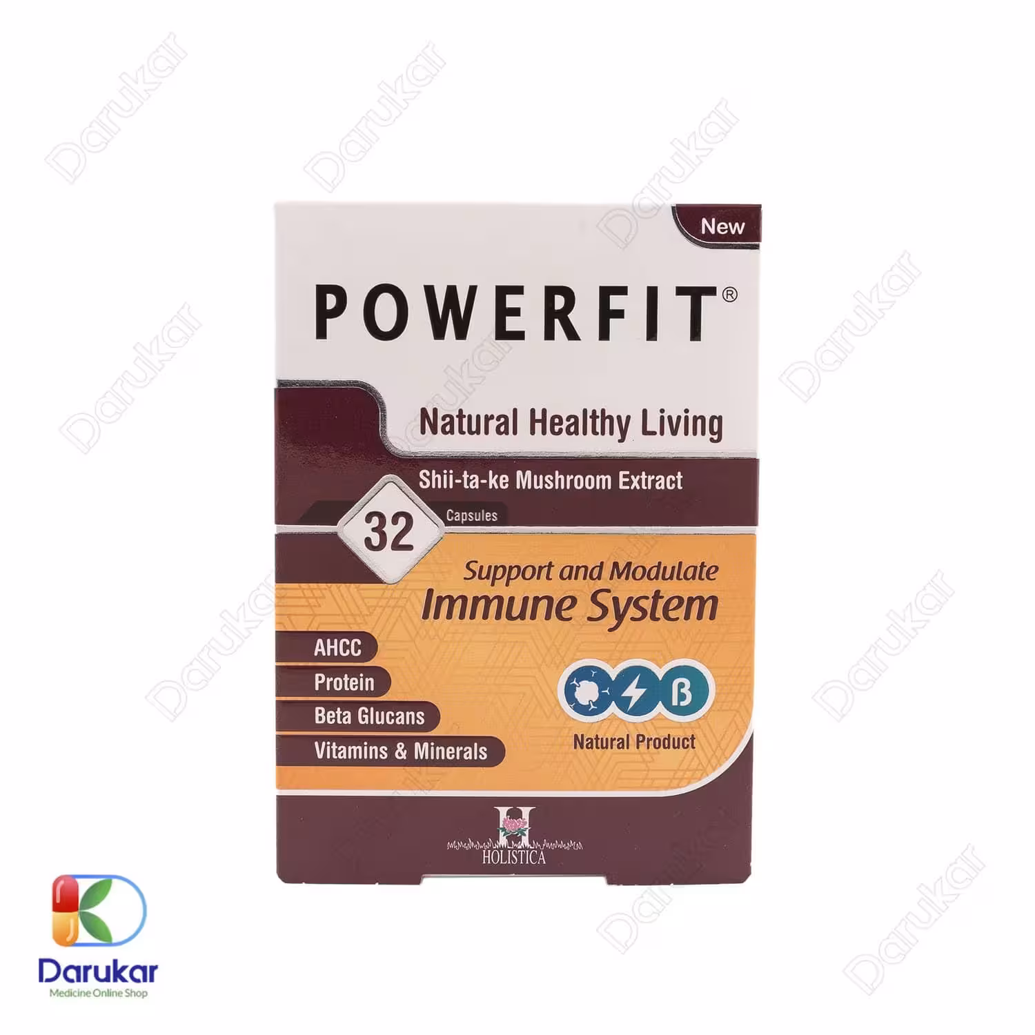 کپسول گیاهی پاورفیت هولیستیکا