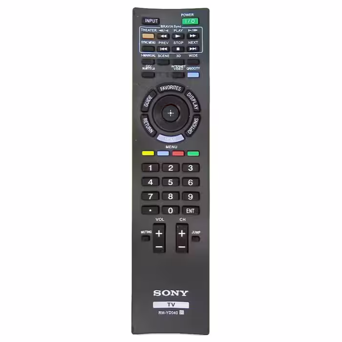 ریموت کنترل تلویزیون سونی مدل RM-YD040