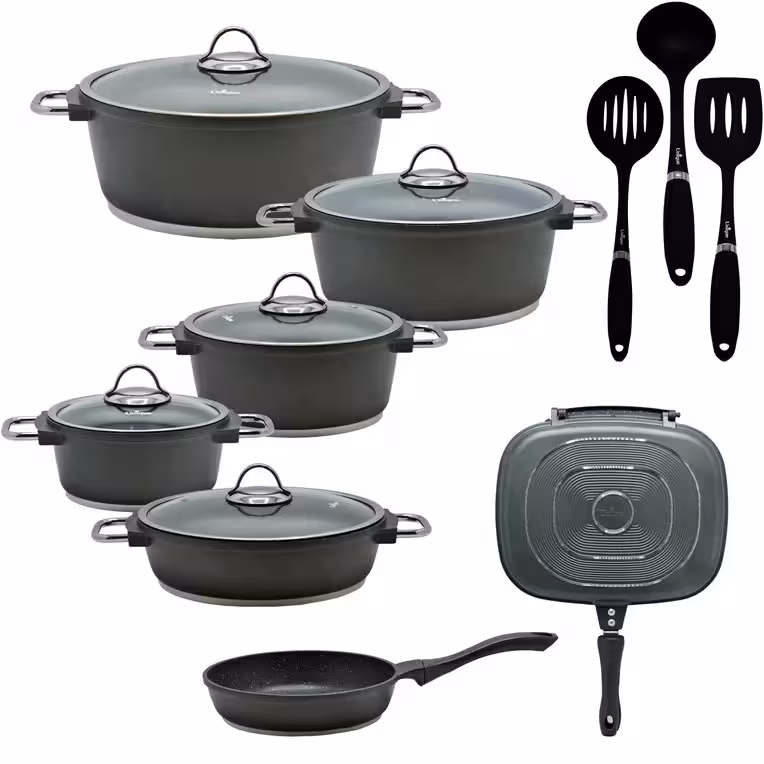 سرویس پخت و پز 16 پارچه یونیک طرح مونیخ کد 7648