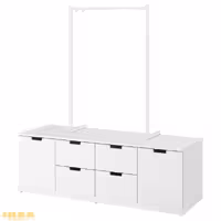 دراور 6 کشوی مدل NORDLI | برند ایکیا | ارسال 5 روز کاری