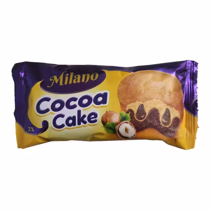 کیک روغنی دو قلو میلانو شیرین عسل 60 گرمی