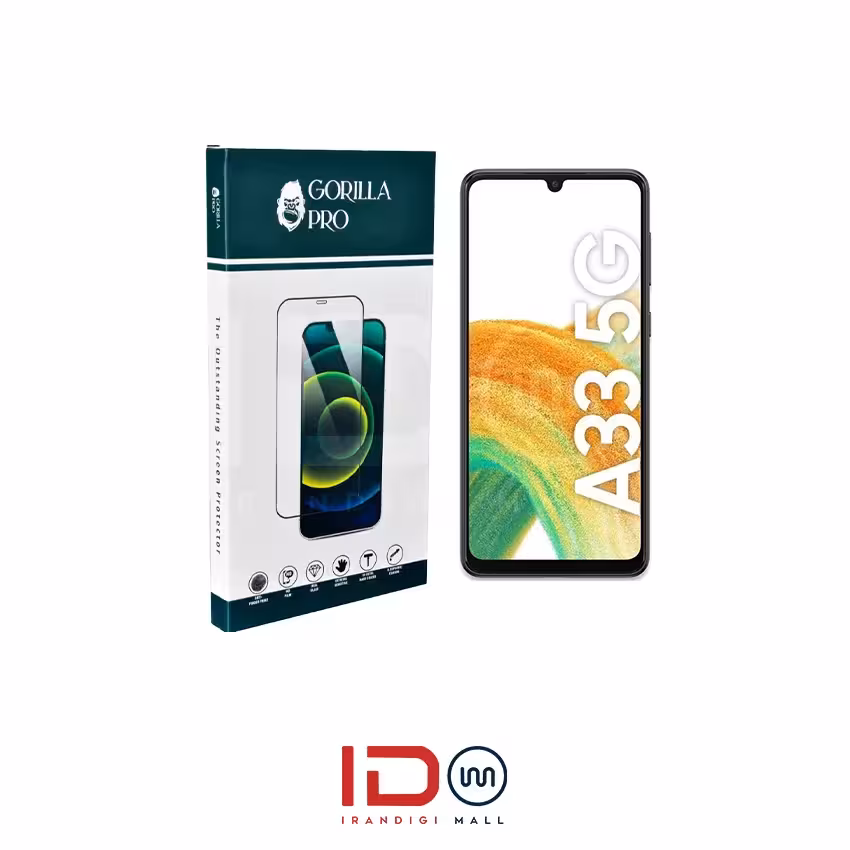 گلس و محافظ هیدروژلی (شفاف) نمایشگر گوشی سامسونگ مدل Galaxy A33 5G