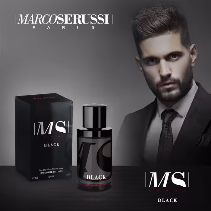 ادو پرفیوم مارکو سروسی مدل Black حجم 90 میل