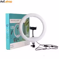 رینگ لایت بدون پایه ریموت دار 12 اینچ