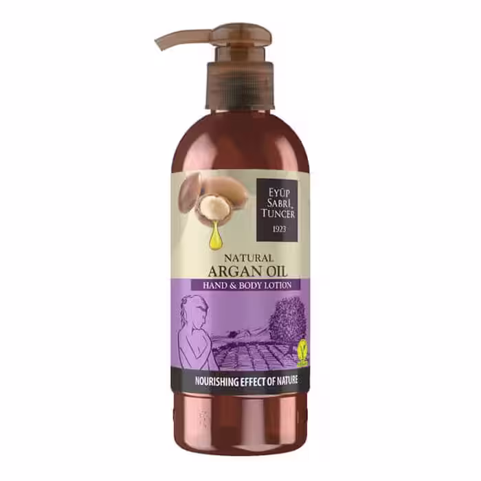 لوسیون بدن ایوپ صبری با عصاره روغن آرگان حجم 250 میلی