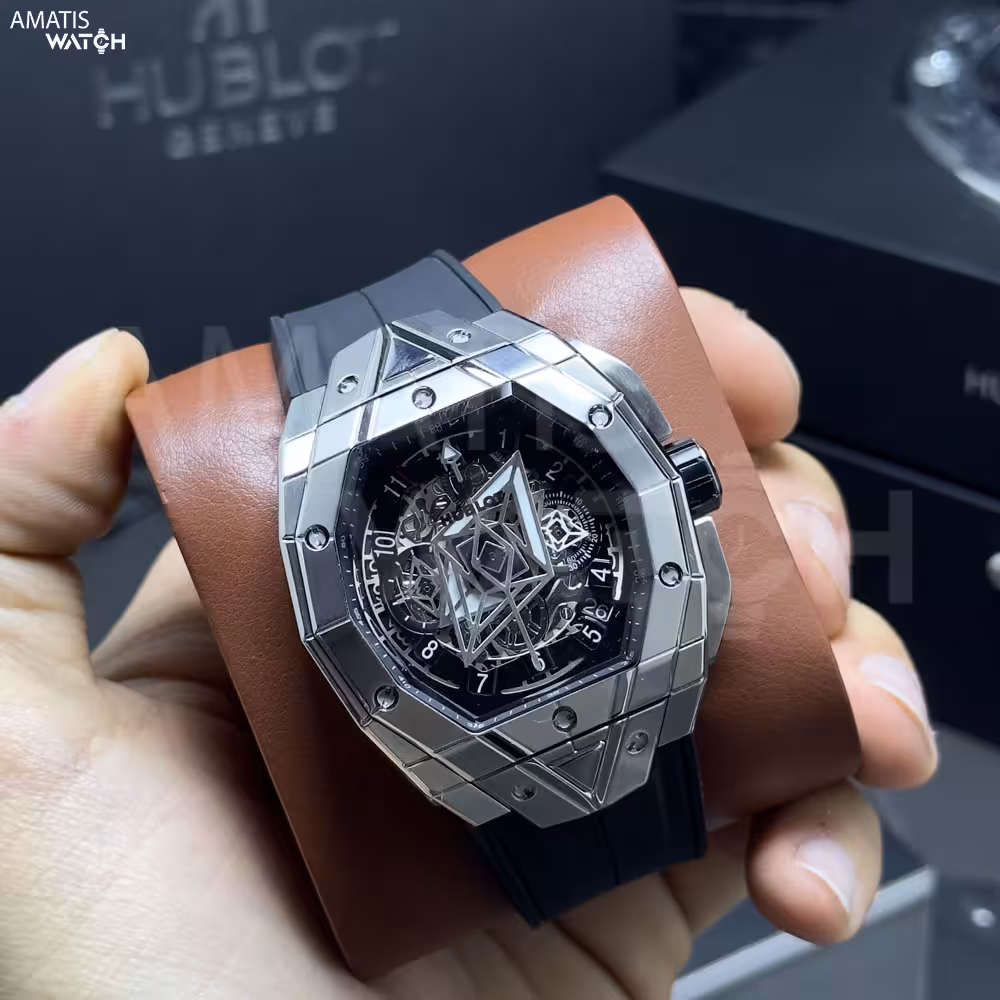 ساعت مچی مردانه هابلوت Hublot Spirit of Big Bang Sang Bleu 5224H