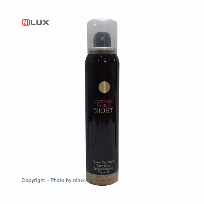 اسپری خوشبو کننده بدن زنانه ویکتوریا سکرت مدل Night حجم 100 میلی لیتر