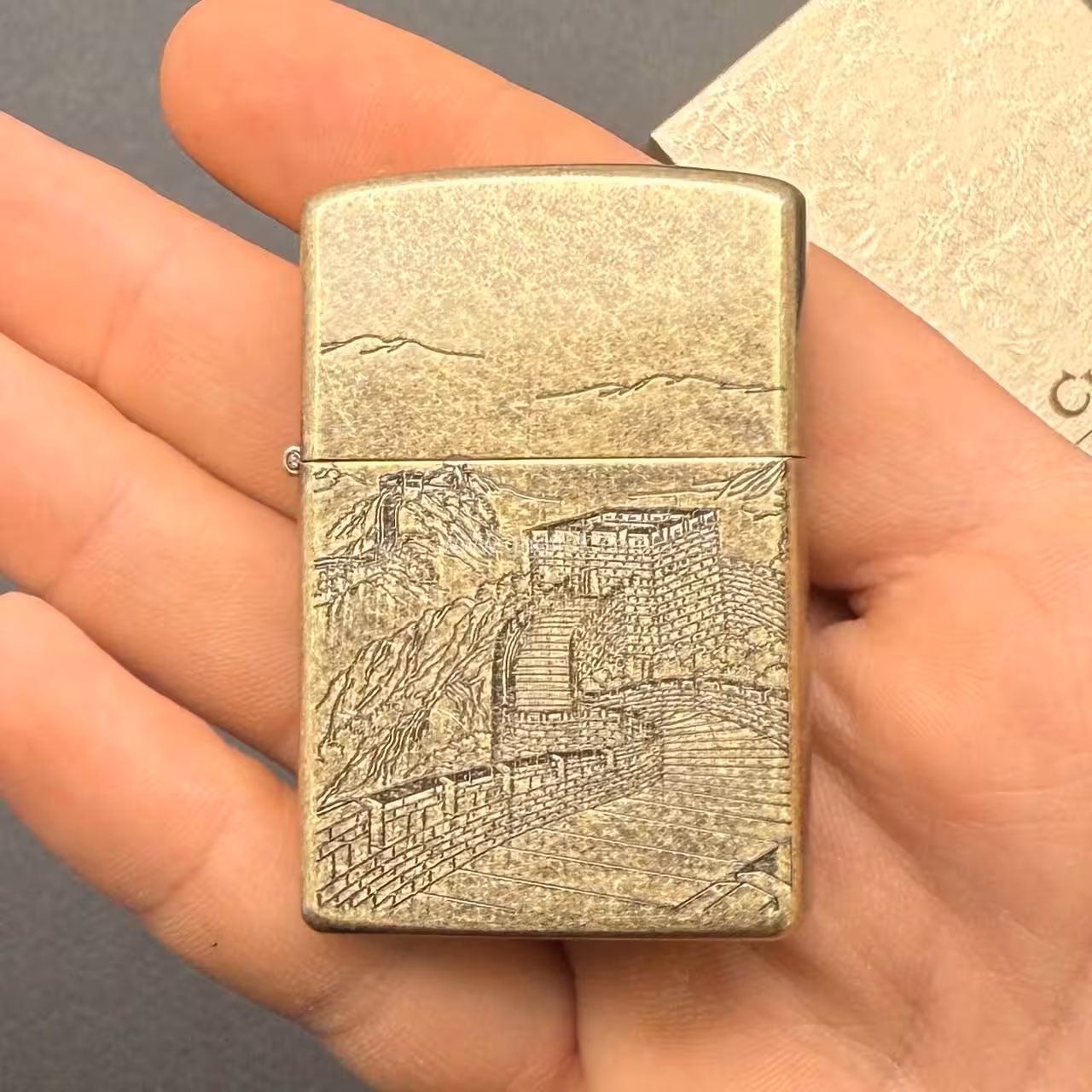 فندک چیف طرح زیپو مدل لیچ-1311