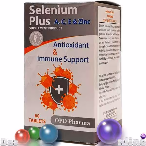 سلنیوم پلاس او پی دی فارما قرص60عددی