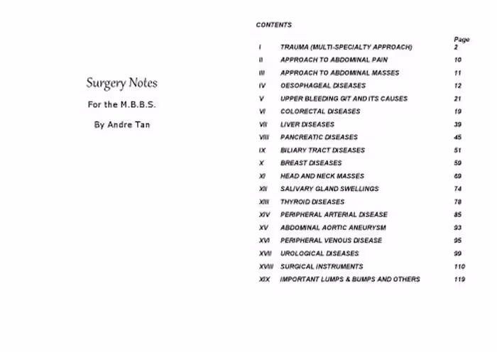 خرید و دانلود نسخه کامل کتاب Notes of Surgery - For the M. B. B. S.