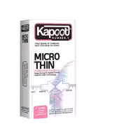 کاندوم نازک مدل Micro Thin کاپوت تعداد 12 عددی