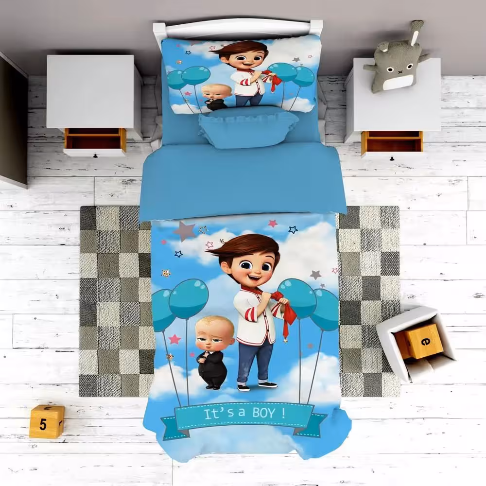 روتختی سه بعدی طرح بچه رئیس کد 143